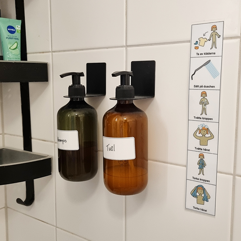 Rutinremsa för duschen